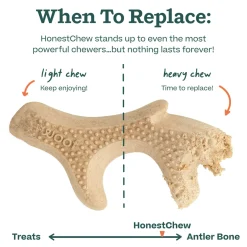 Woof HonestChew Ultra Tough Plant Based Dog Chew Toy