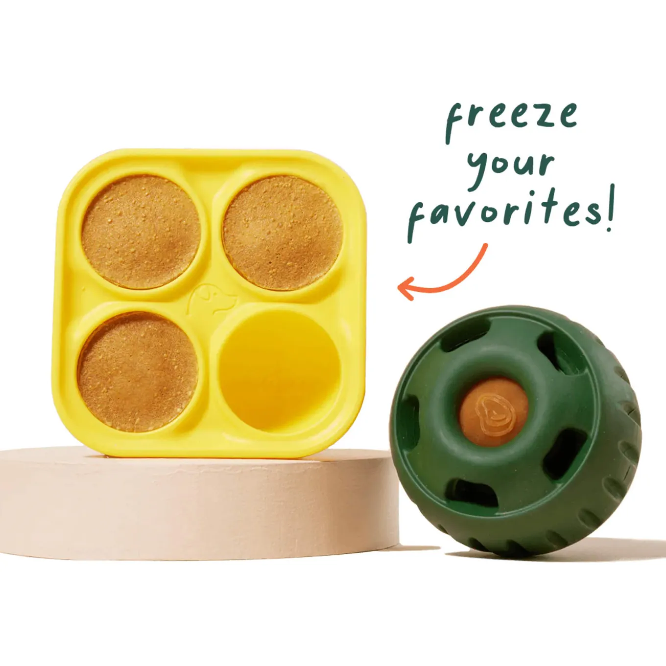 Woof Pupsicle Treat Trays for Dogs