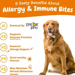 Zesty Paws Allergy & Immune Bites for Dogs