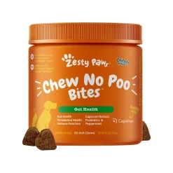 Zesty Paws Chew No Poo Bites for Dogs