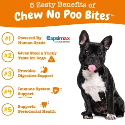 Zesty Paws Chew No Poo Bites for Dogs