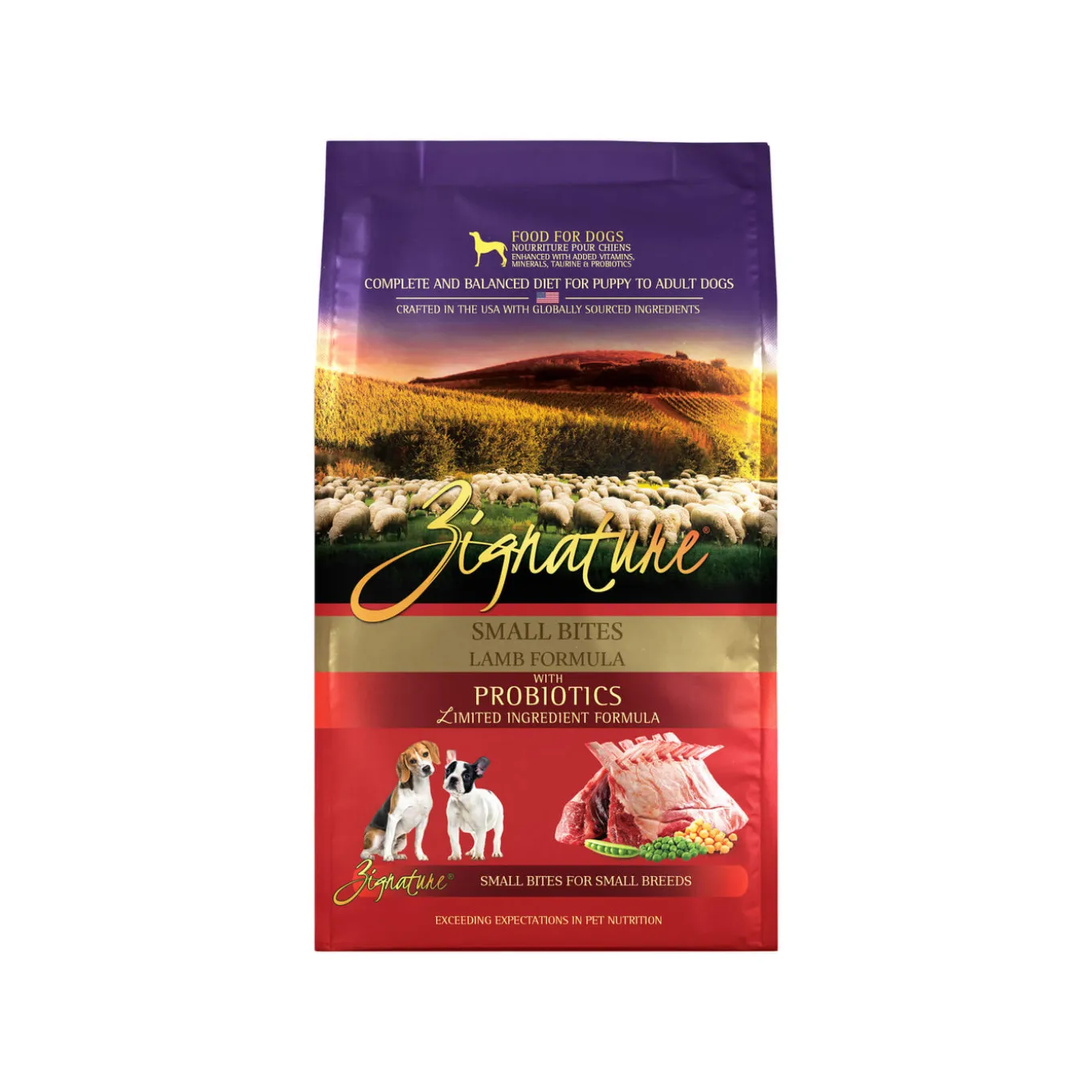 Zignature LID Small Bites Dry Dog Food for Small Breeds