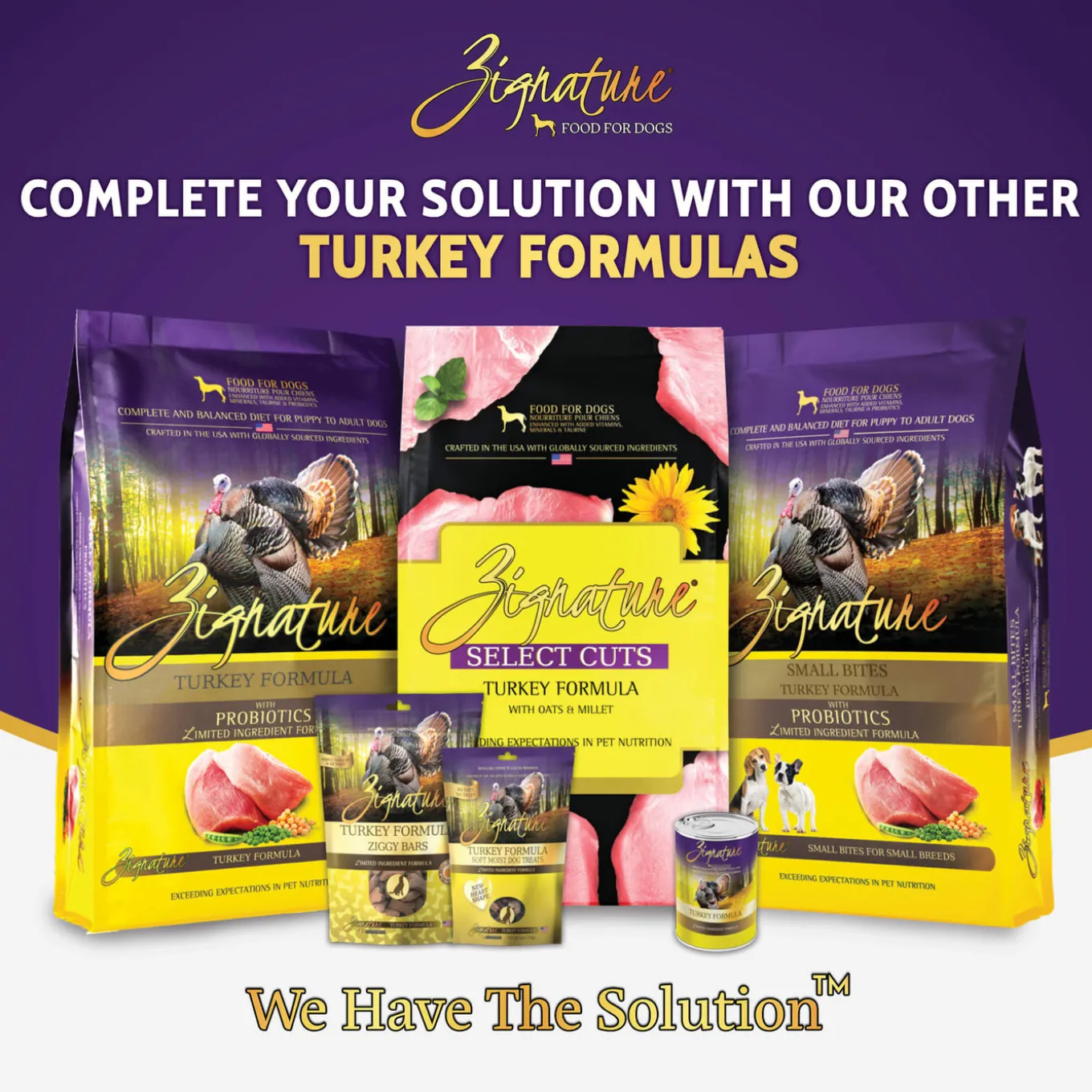 Zignature LID Small Bites Dry Dog Food for Small Breeds