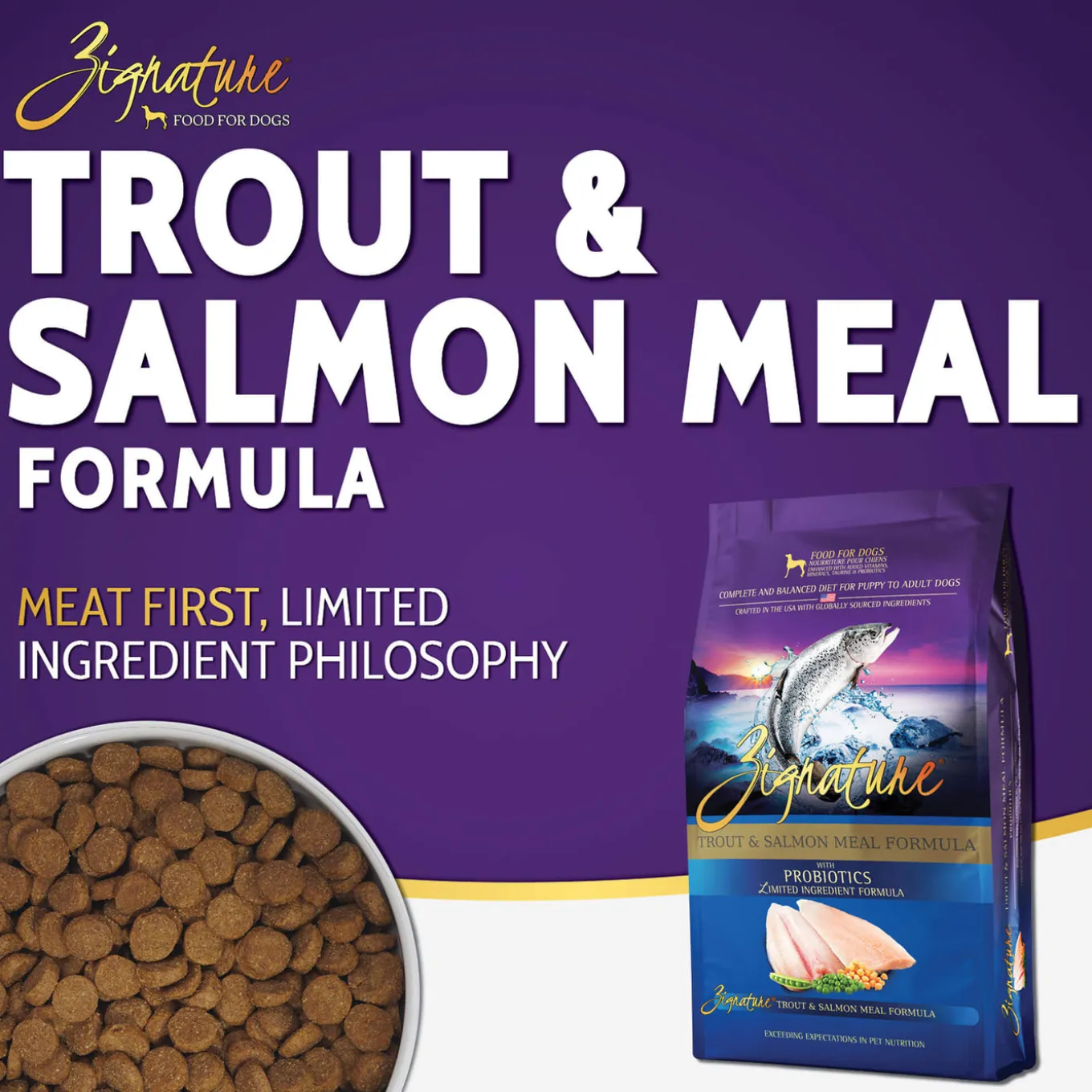 Zignature Limited Ingredient Grain Free Dry Dog Food