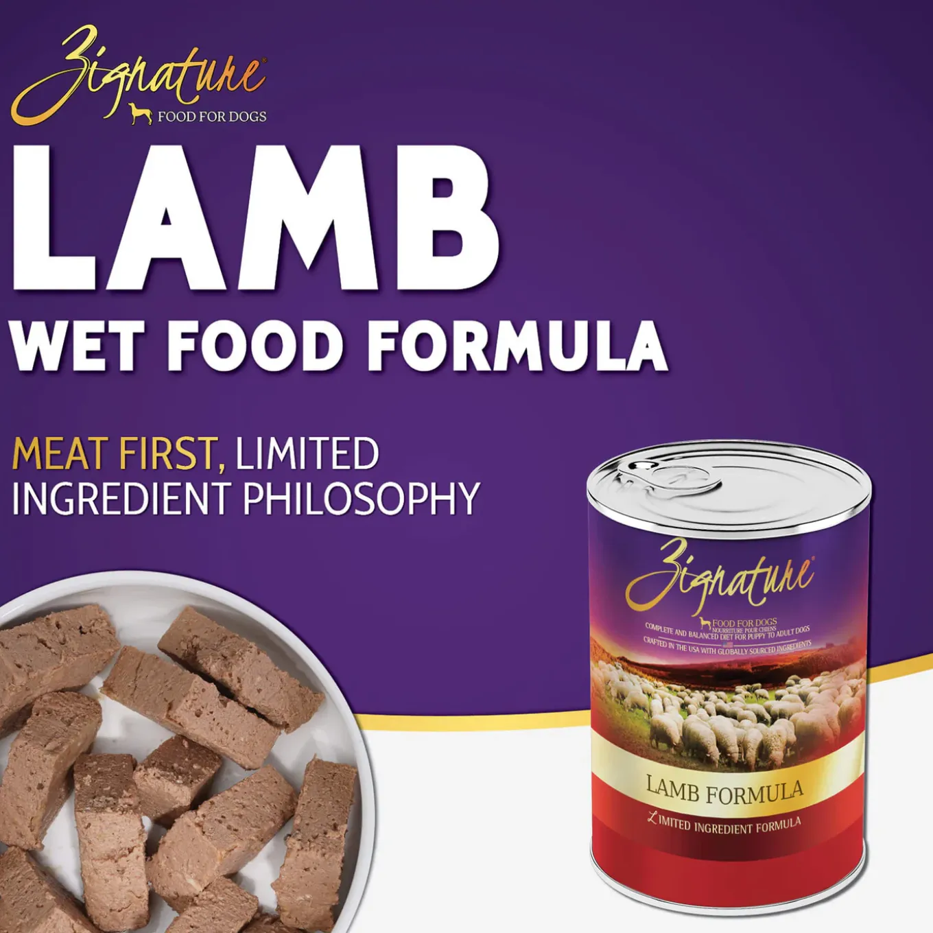 Zignature Limited Ingredient Grain Free Canned Dog Food