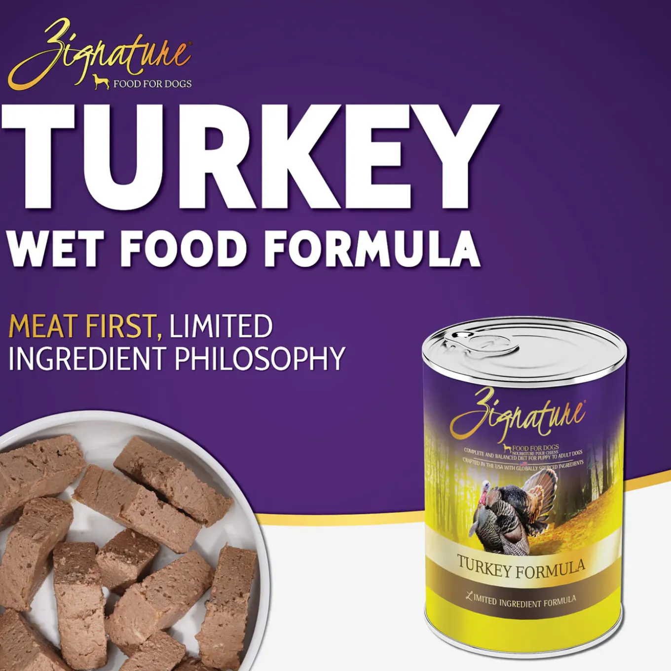 Zignature Limited Ingredient Grain Free Canned Dog Food