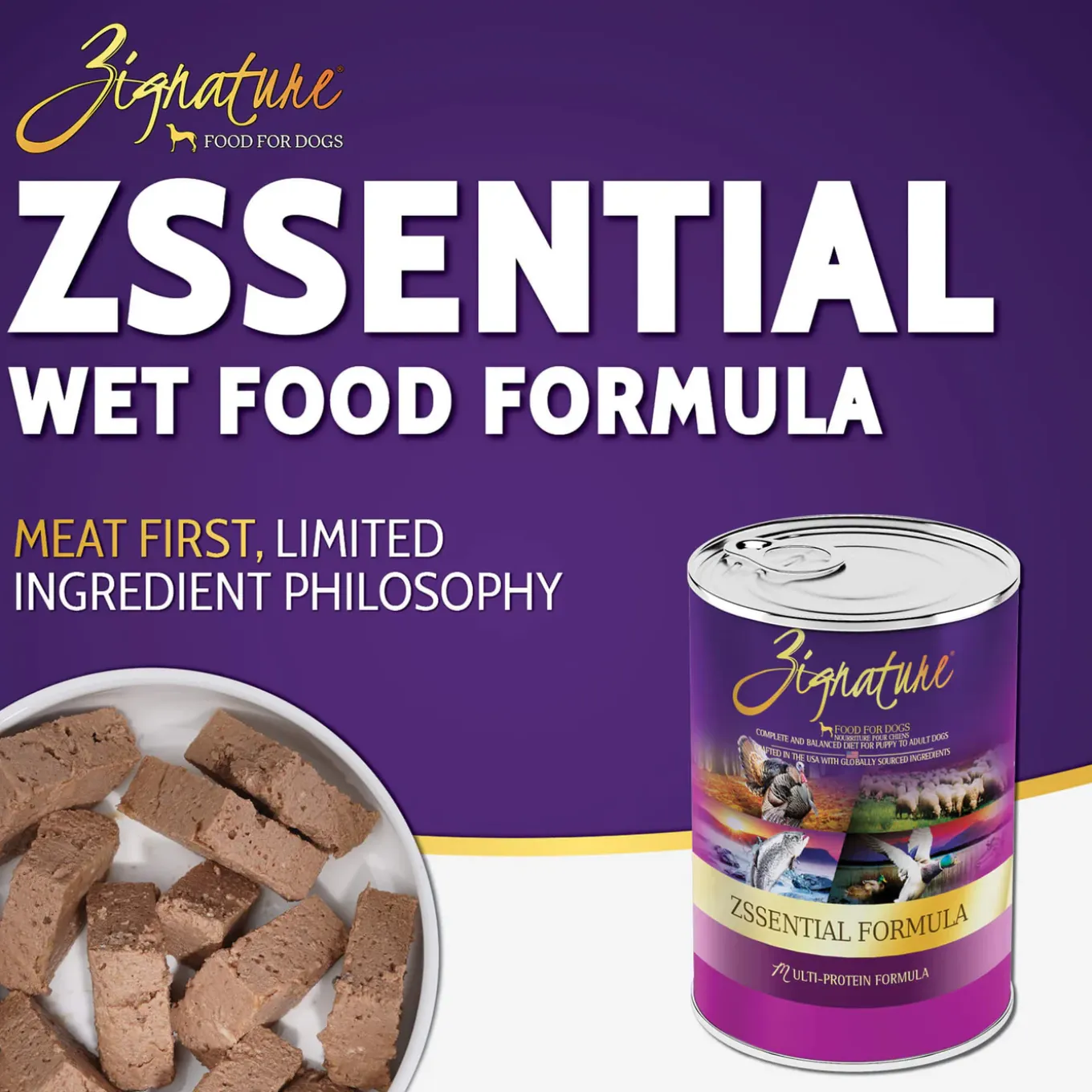 Zignature Limited Ingredient Grain Free Canned Dog Food