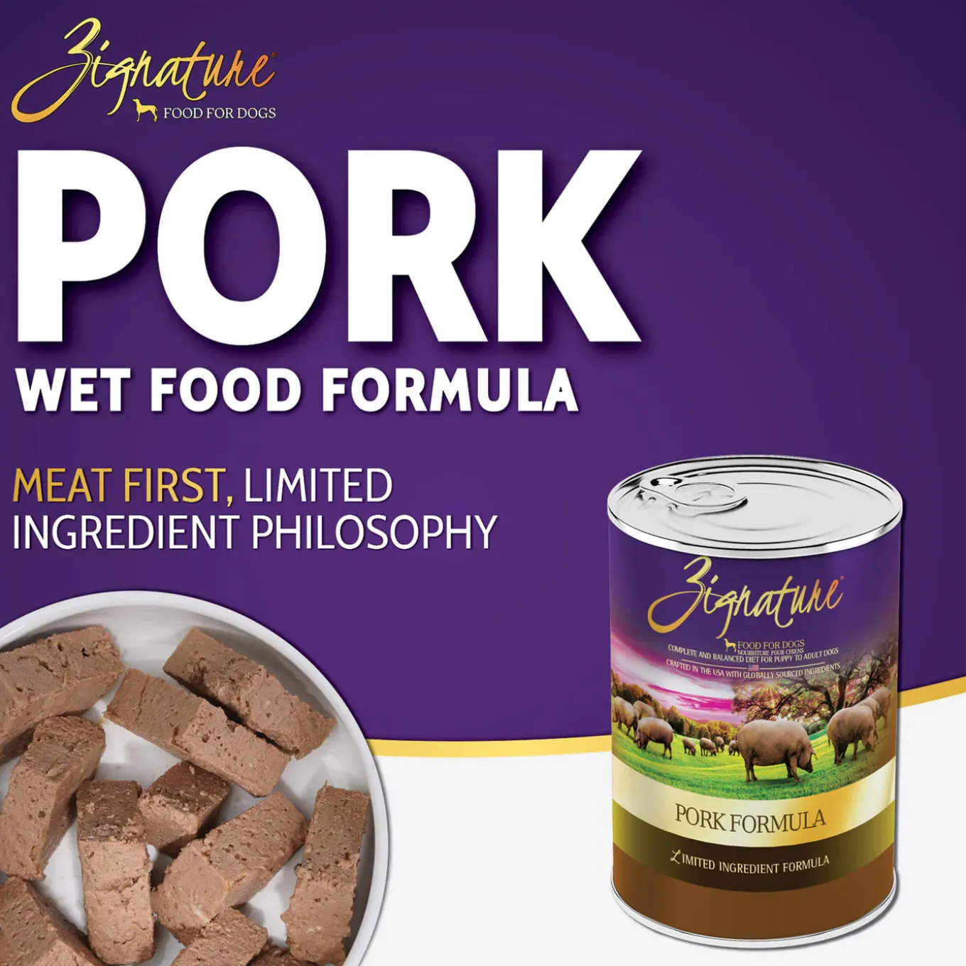 Zignature Limited Ingredient Grain Free Canned Dog Food