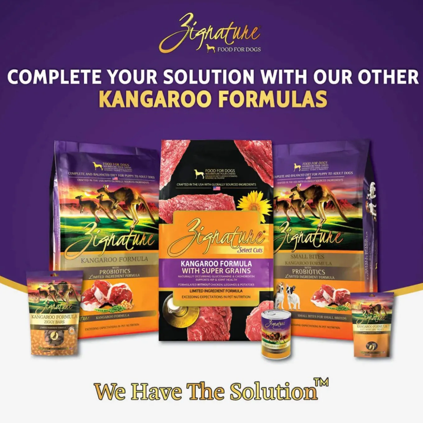 Zignature Select Cuts Grain Inclusive Dry Dog Food