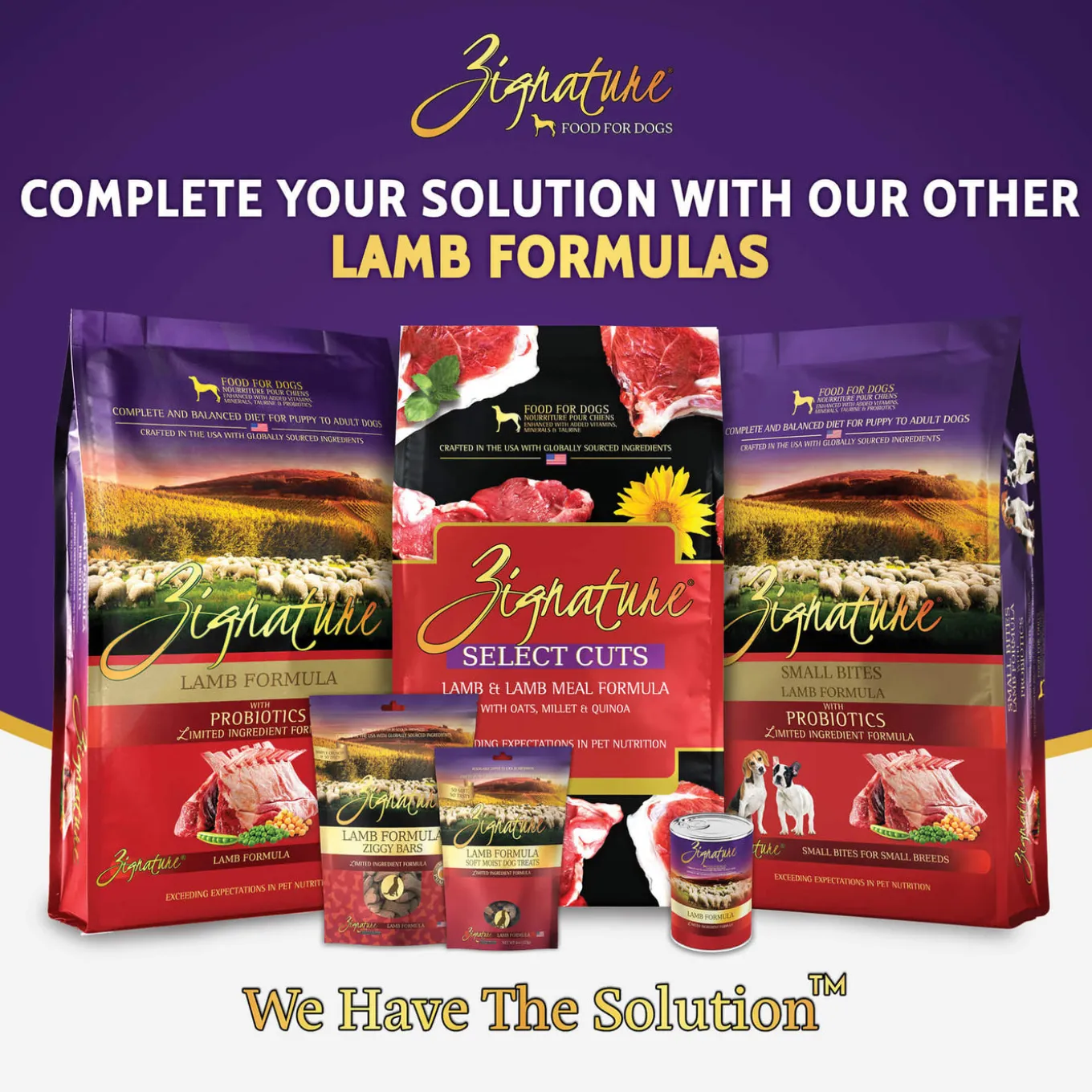 Zignature Select Cuts Grain Inclusive Dry Dog Food