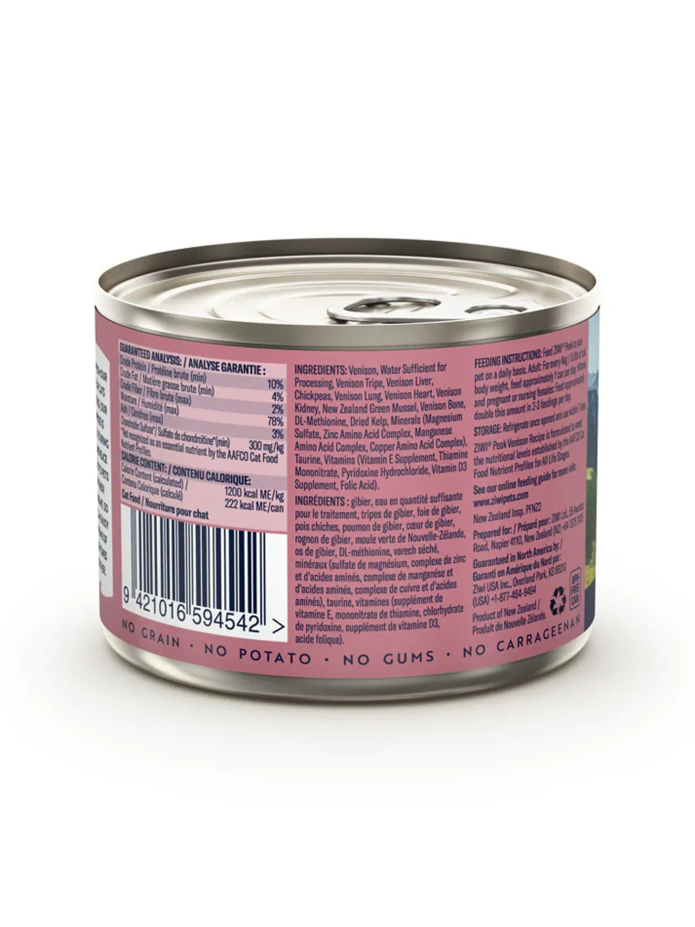 ZiwiPeak Daily Cuisine Grain-Free Canned Cat Food