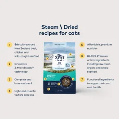 ZiwiPeak Steam & Dried Cat Food
