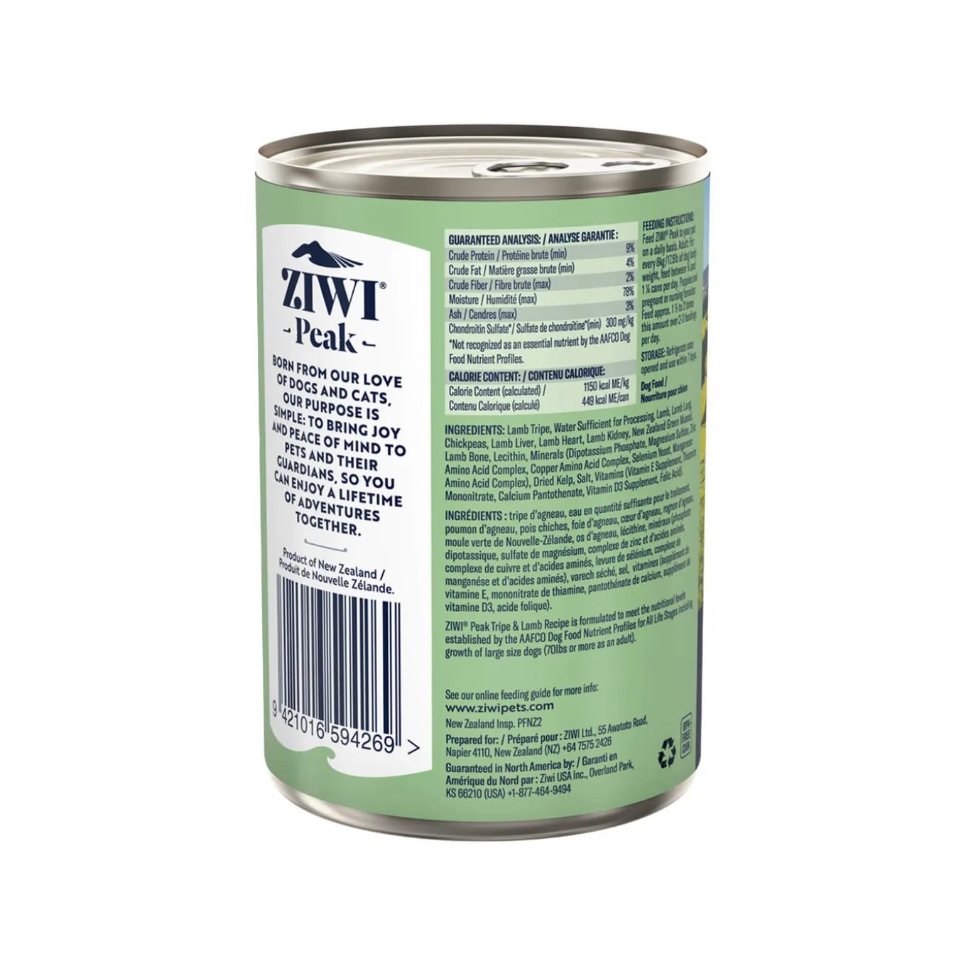 ZiwiPeak Daily Cuisine Grain-Free Canned Dog Food