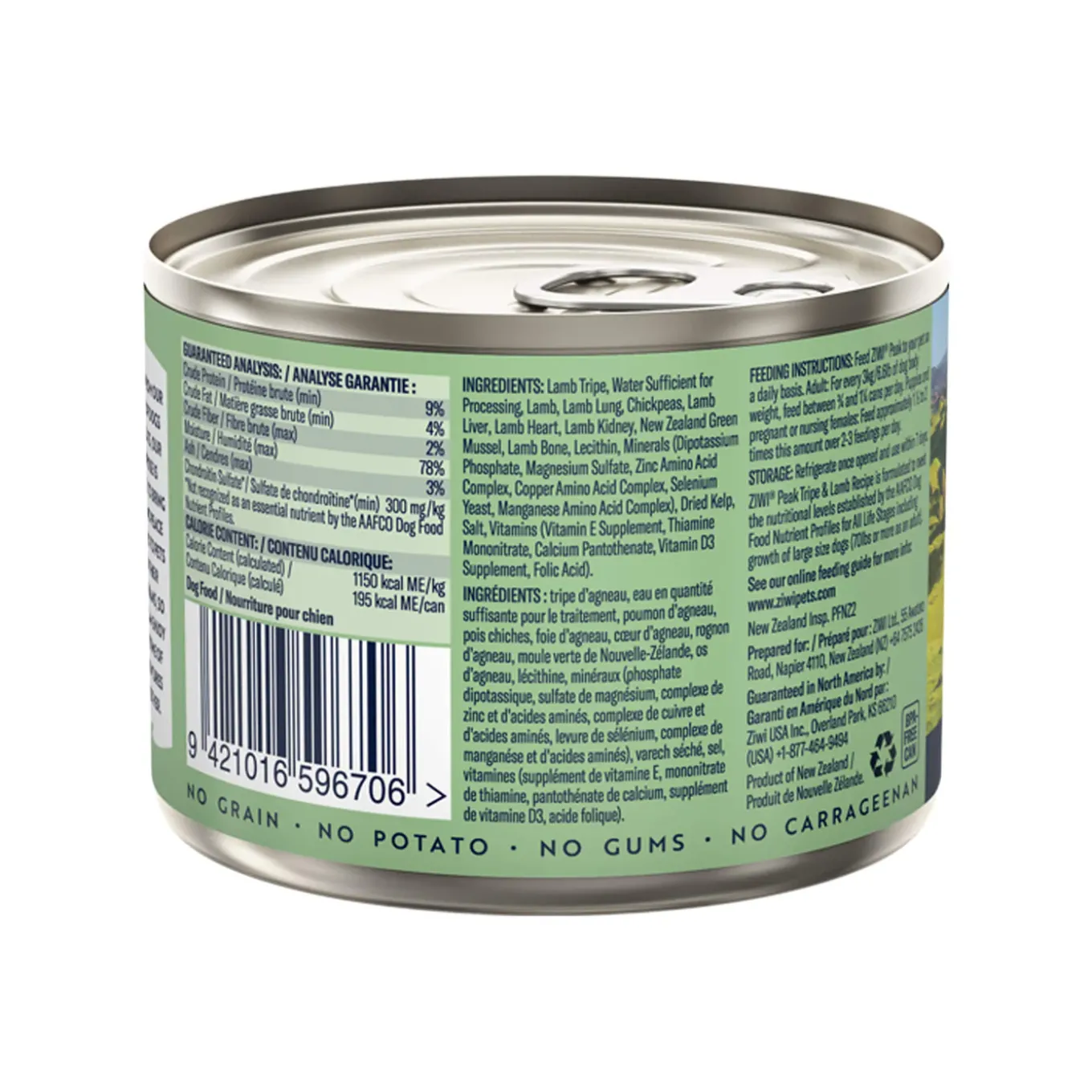 ZiwiPeak Daily Cuisine Grain-Free Canned Dog Food