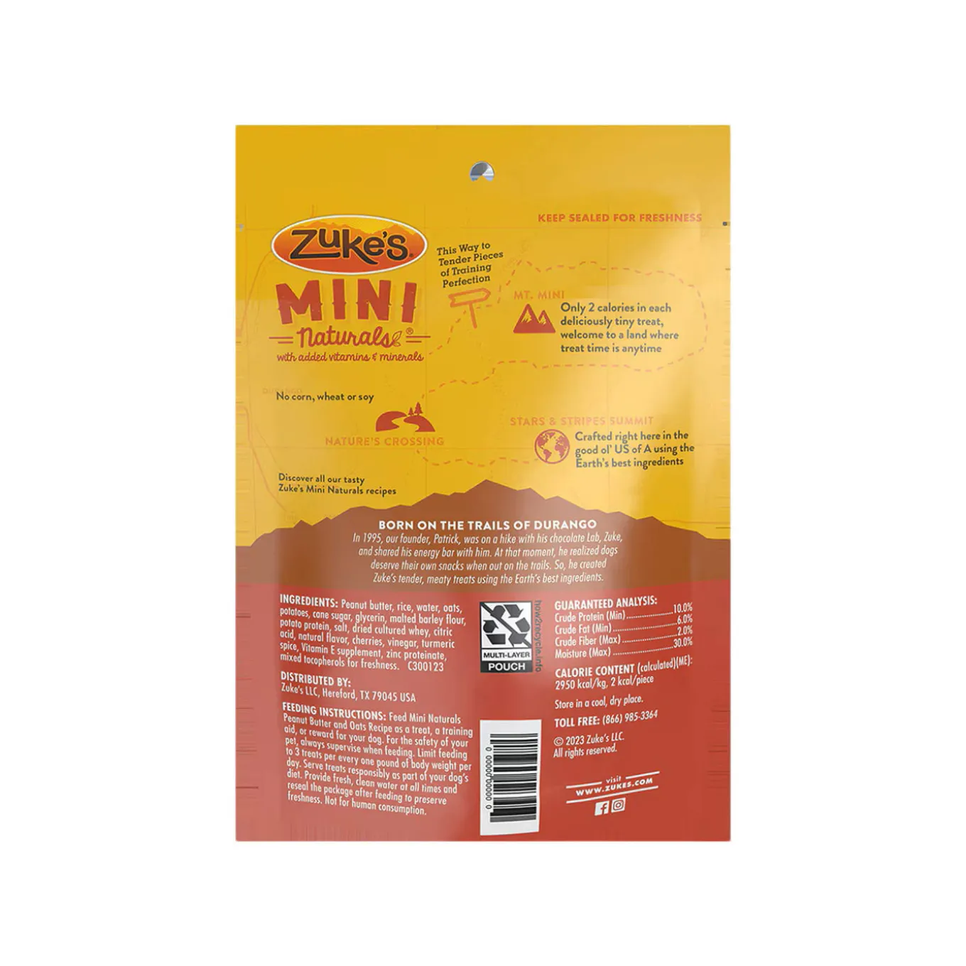 Zukes Mini Naturals Dog Treats