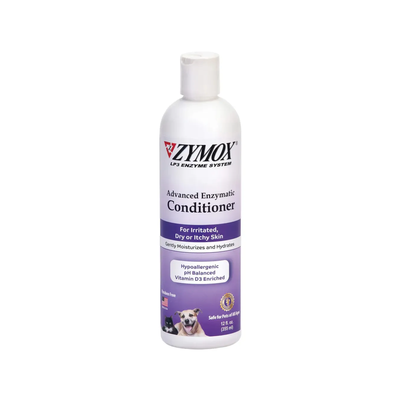 Zymox Advanced Enzymatic Dry or Itchy Skin Conditioner for Dogs & Cats