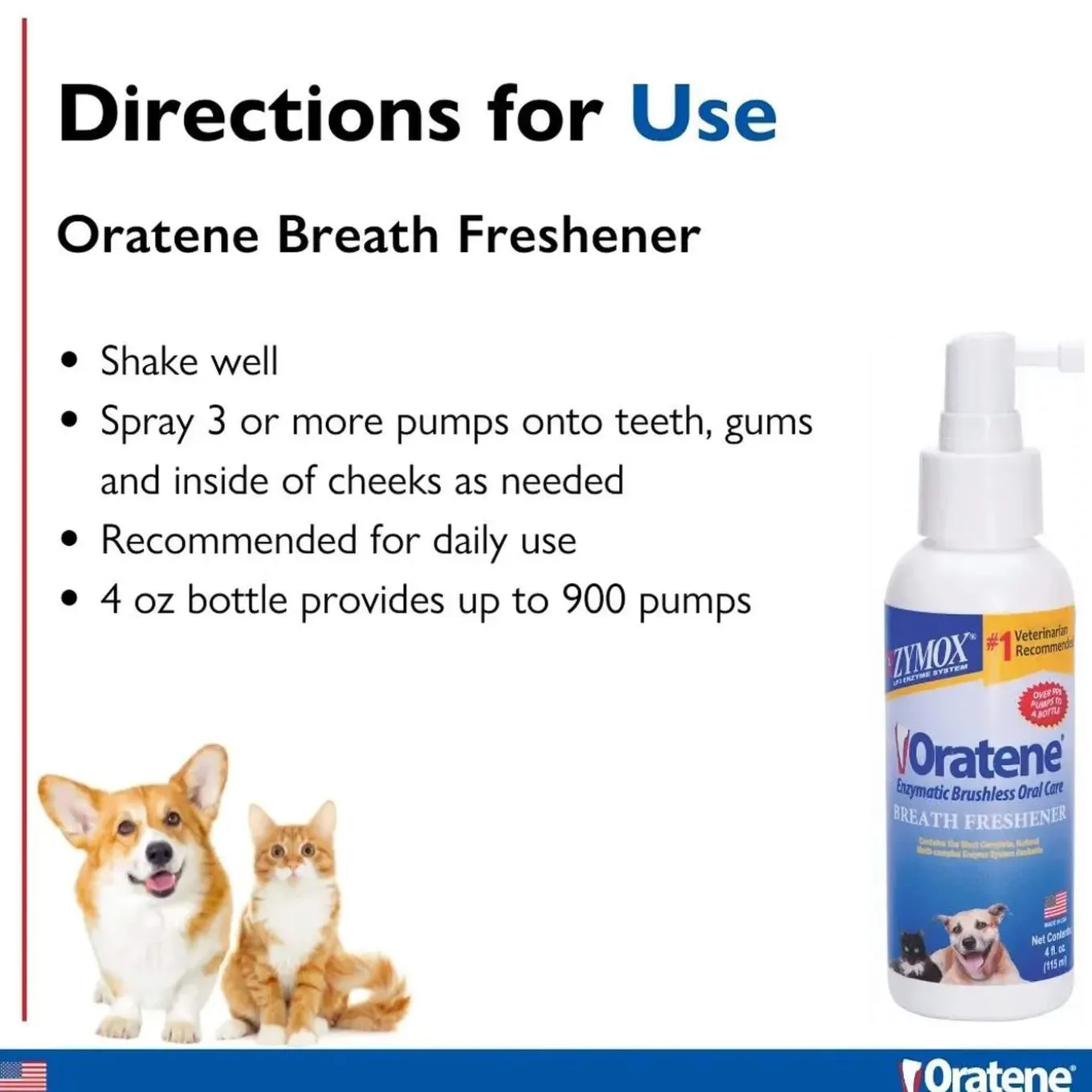 Zymox Brushless Enzymatic Breath Freshener for Dogs