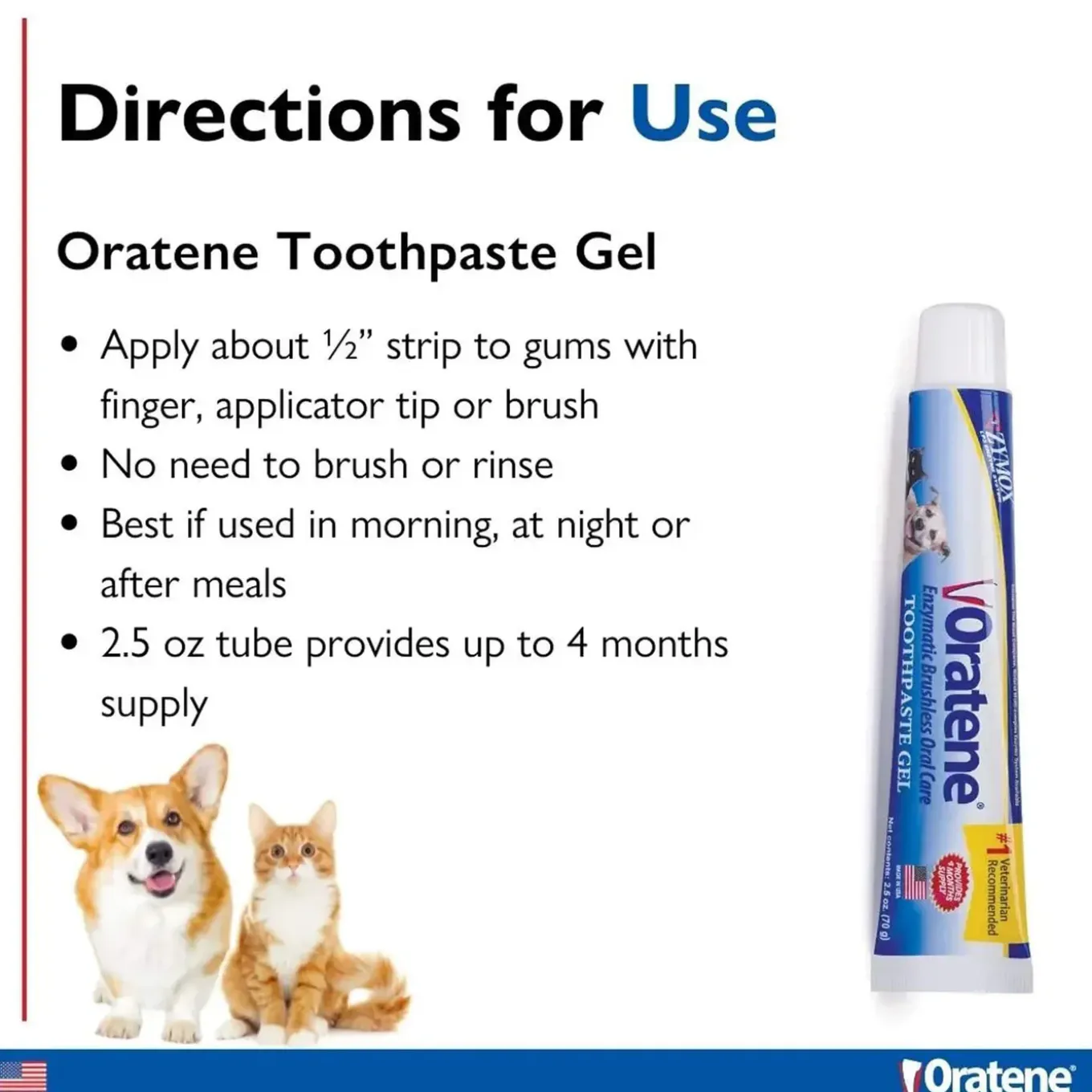 Zymox Brushless Enzymatic Oral Care Dental Gel Toothpaste for Dogs