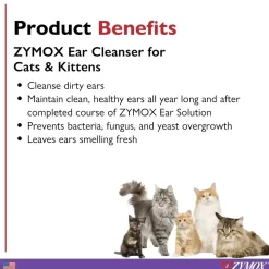 Zymox Enzymatic Ear Cleanser for Cats & Kittens