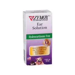 Zymox Enzymatic Ear Solution for Dogs & Cats