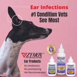 Zymox Enzymatic Ear Solution for Dogs & Cats