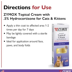 Zymox Enzymatic Topical Cream with Hydrocortisone for Cats & Kittens