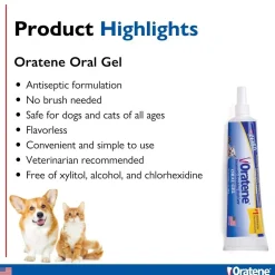 Zymox Oratene Antiseptic Oral Gel for Dogs