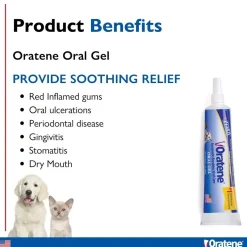 Zymox Oratene Antiseptic Oral Gel for Dogs