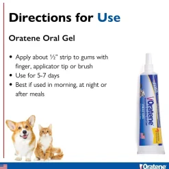 Zymox Oratene Antiseptic Oral Gel for Dogs